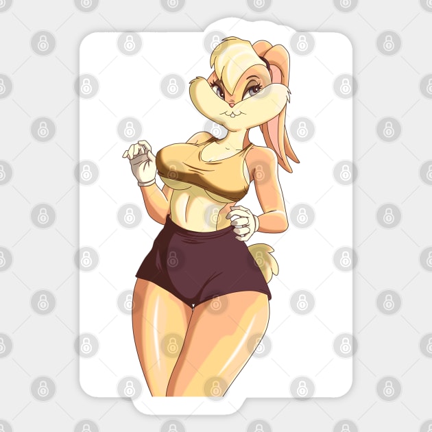 bunny girl by Angel.Fanart Sticker by AngelsFANART